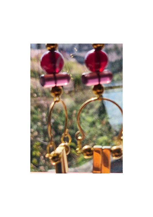 Earrings - Radio Gaga Art Deco Dangle