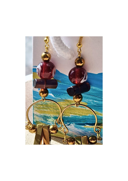 Earrings - Radio Gaga Art Deco Dangle
