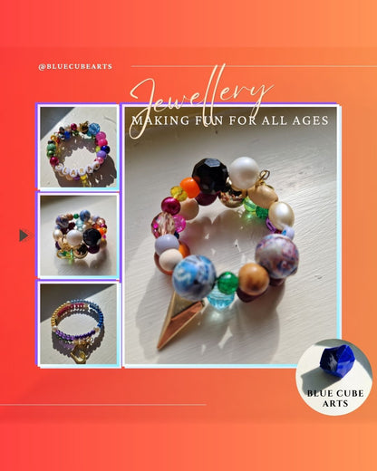 Jewellery Making Experiences | Hen Parties, Birthdays & Team Building | Blue Cube Arts