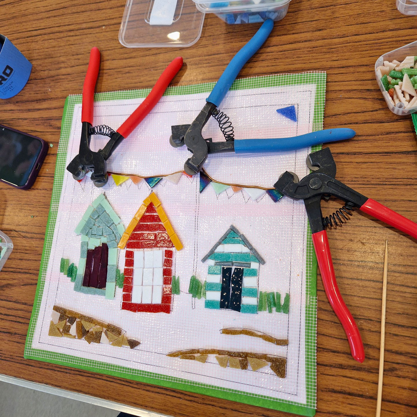 Mosaic Studio Classes - 10 week Flexible Workshop pass over 14 weeks.