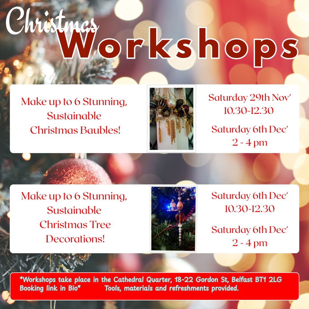 Beaded Baubles Christmas Workshop 6th Dec 2025 2pm - 4pm