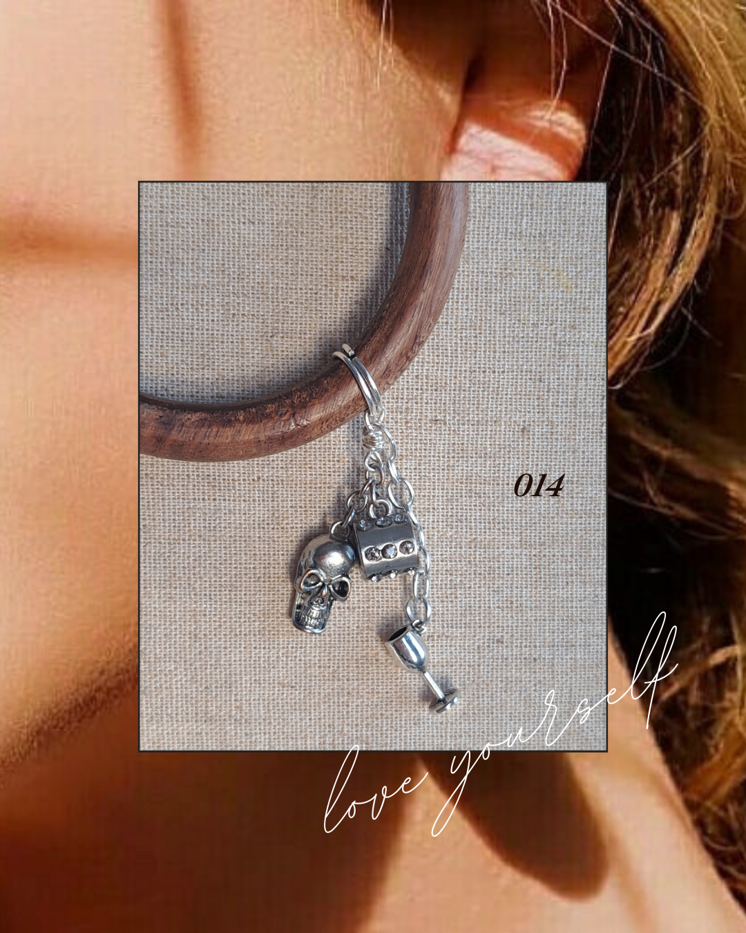 Skulltastic Silver Bangle/Bracelet