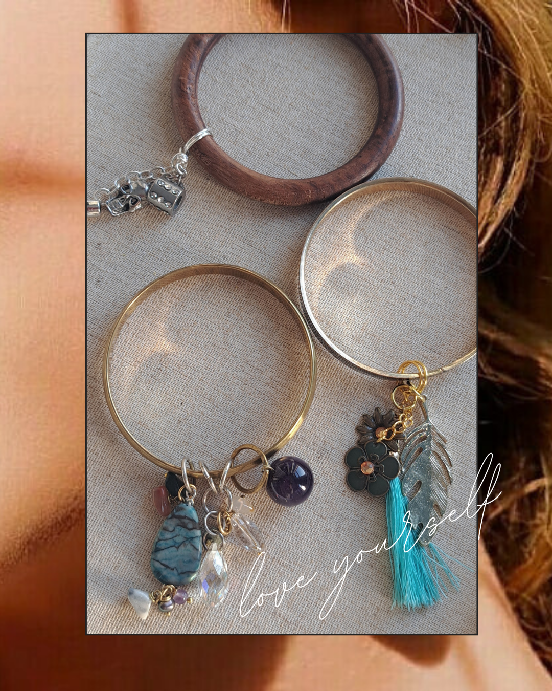 Skulltastic Silver Bangle/Bracelet