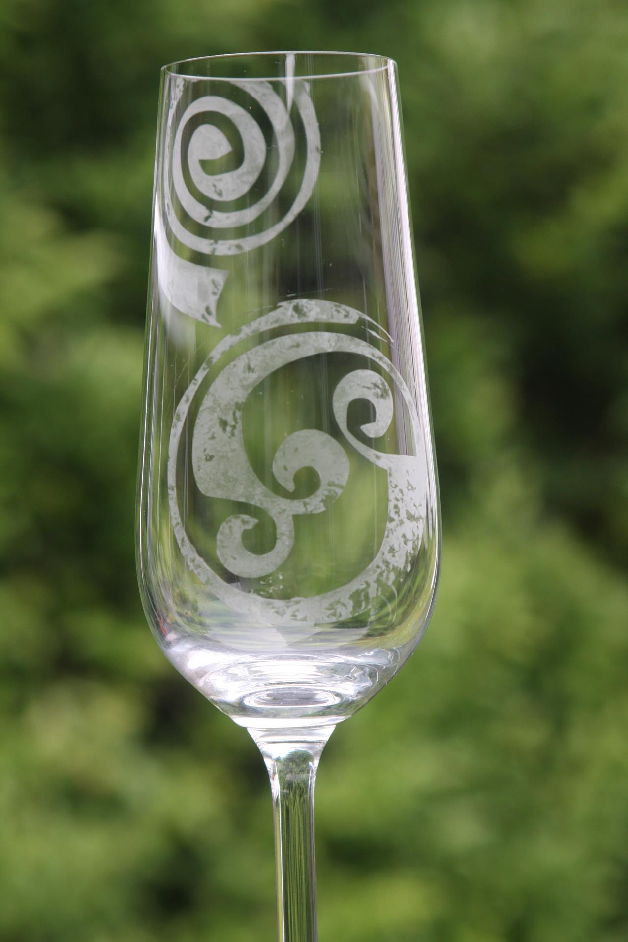 Celtic Spirals - Glass Etching Workshop