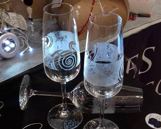 Celtic Spirals - Glass Etching Workshop
